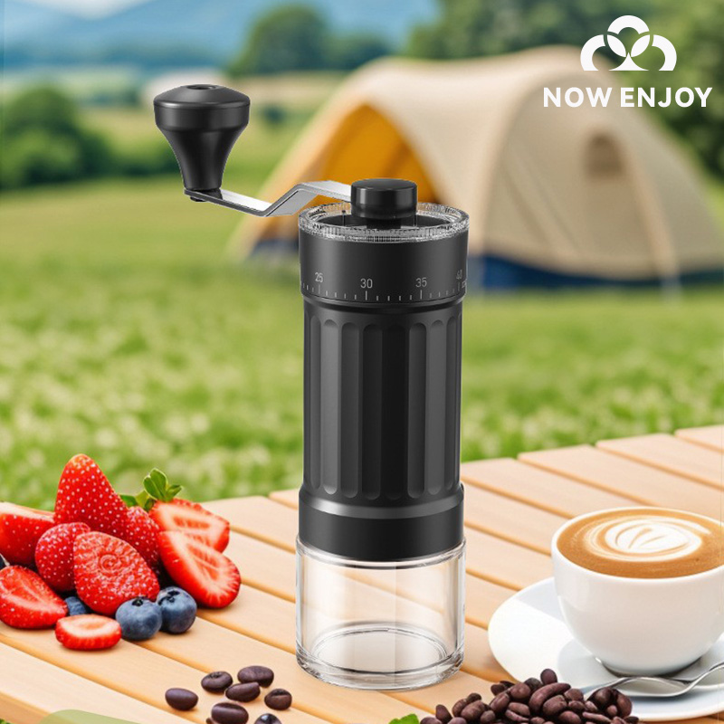 NOW ENJOY Manual Coffee Grinde - огляд і ціна Burr Hand Grinder