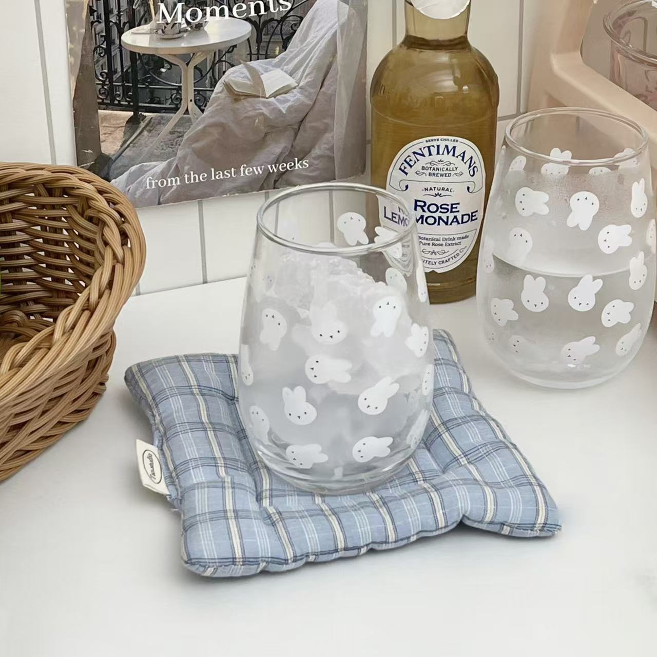 Cute Miffy Rabbit Printed Glas - огляд і ціна Coffee Tea & Jane