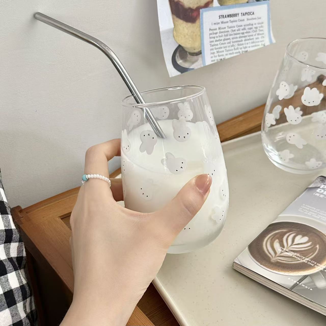 Cute Miffy Rabbit Printed Glas - огляд і ціна Coffee Tea & Jane
