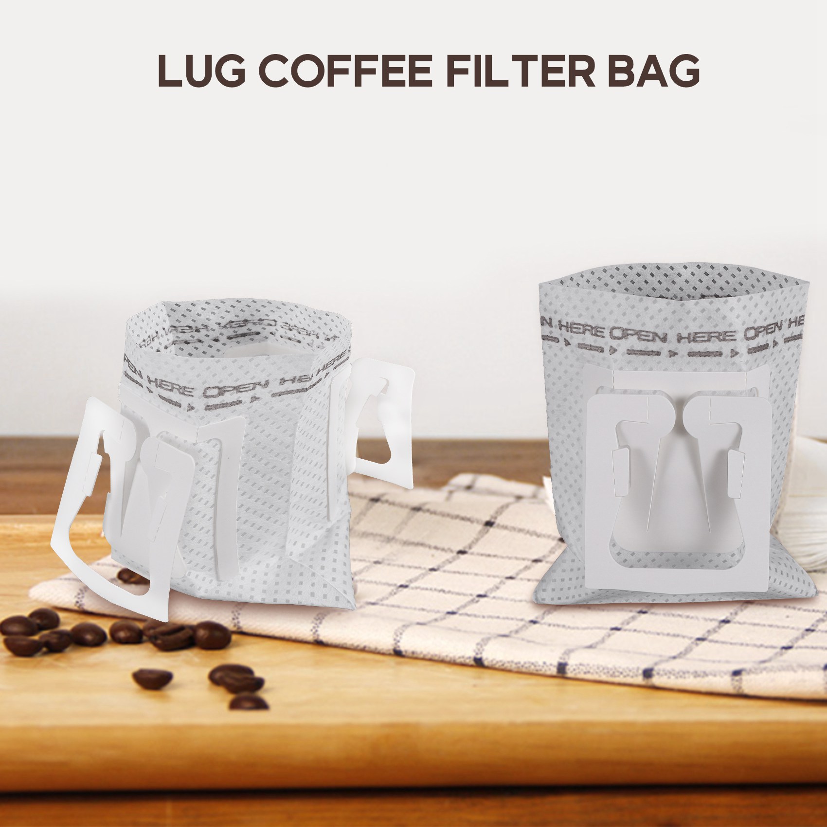 50Pcs / Pack Drip Coffee Filte - огляд і ціна Coffee Tea & Jane