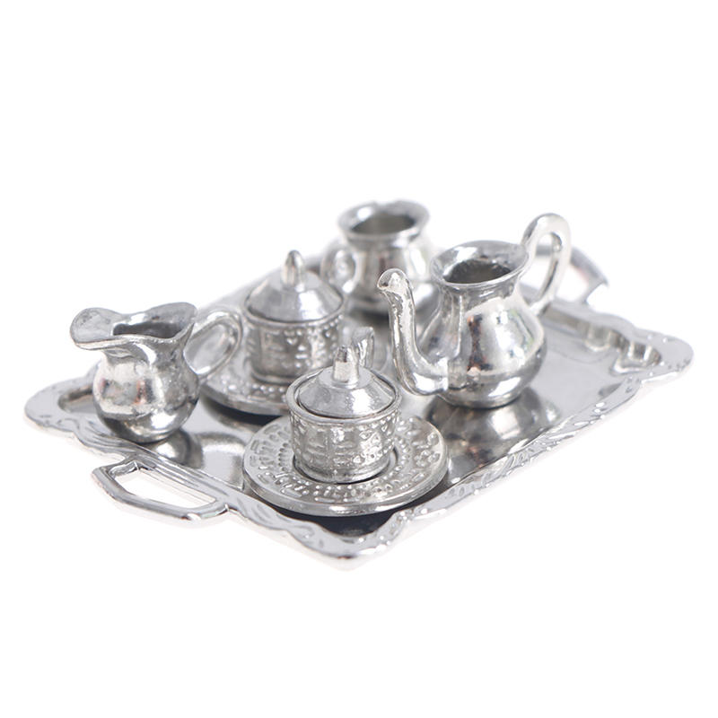 10pcs/Set 1/12 Dollhouse Minia - огляд і ціна Coffee Tea And Sugar Set