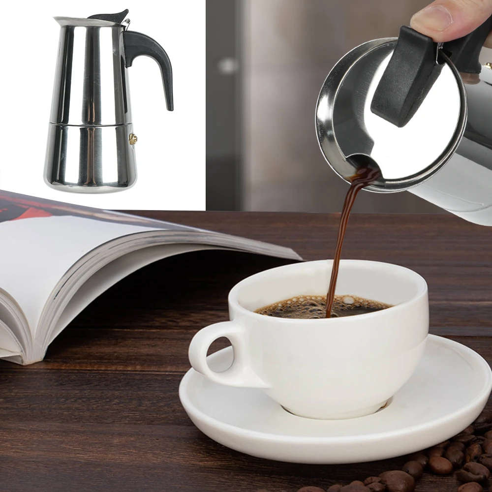 Premium Stainless Steel Moka C - огляд і ціна Moka Pot Stove