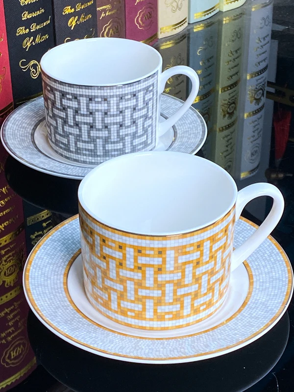 Elegant European Style Bone Ch - огляд і ціна Coffee Tea And Sugar Set