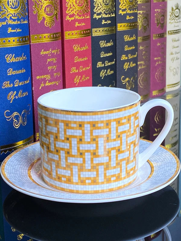 Elegant European Style Bone Ch - огляд і ціна Coffee Tea And Sugar Set