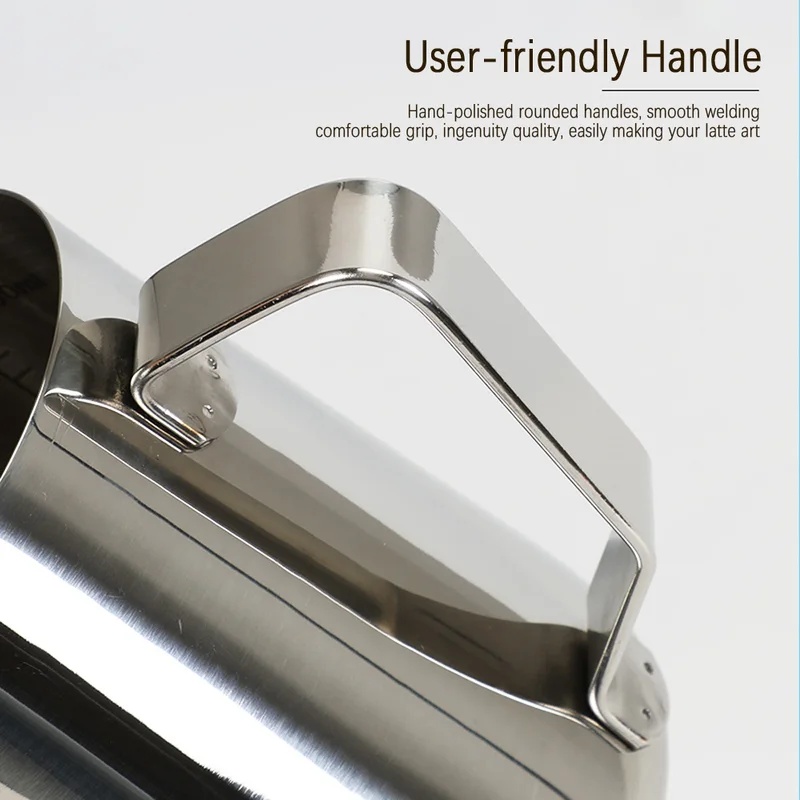 Stainless Steel Milk Frothing  - огляд і ціна Barista Milk Jug