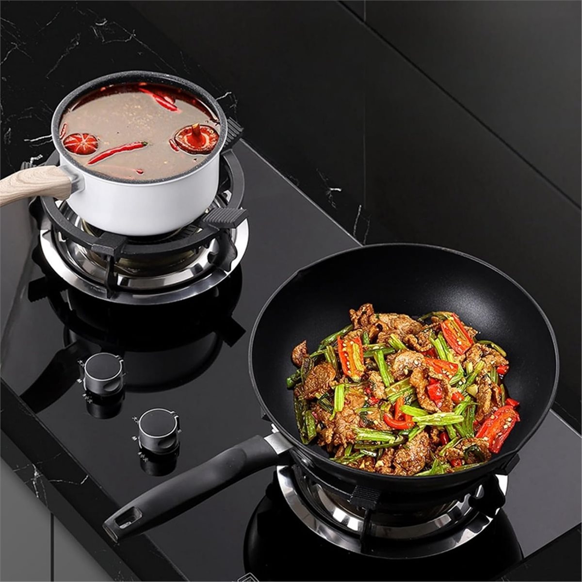 Cast Iron Wok Support Ring for - огляд і ціна Moka Pot Stove