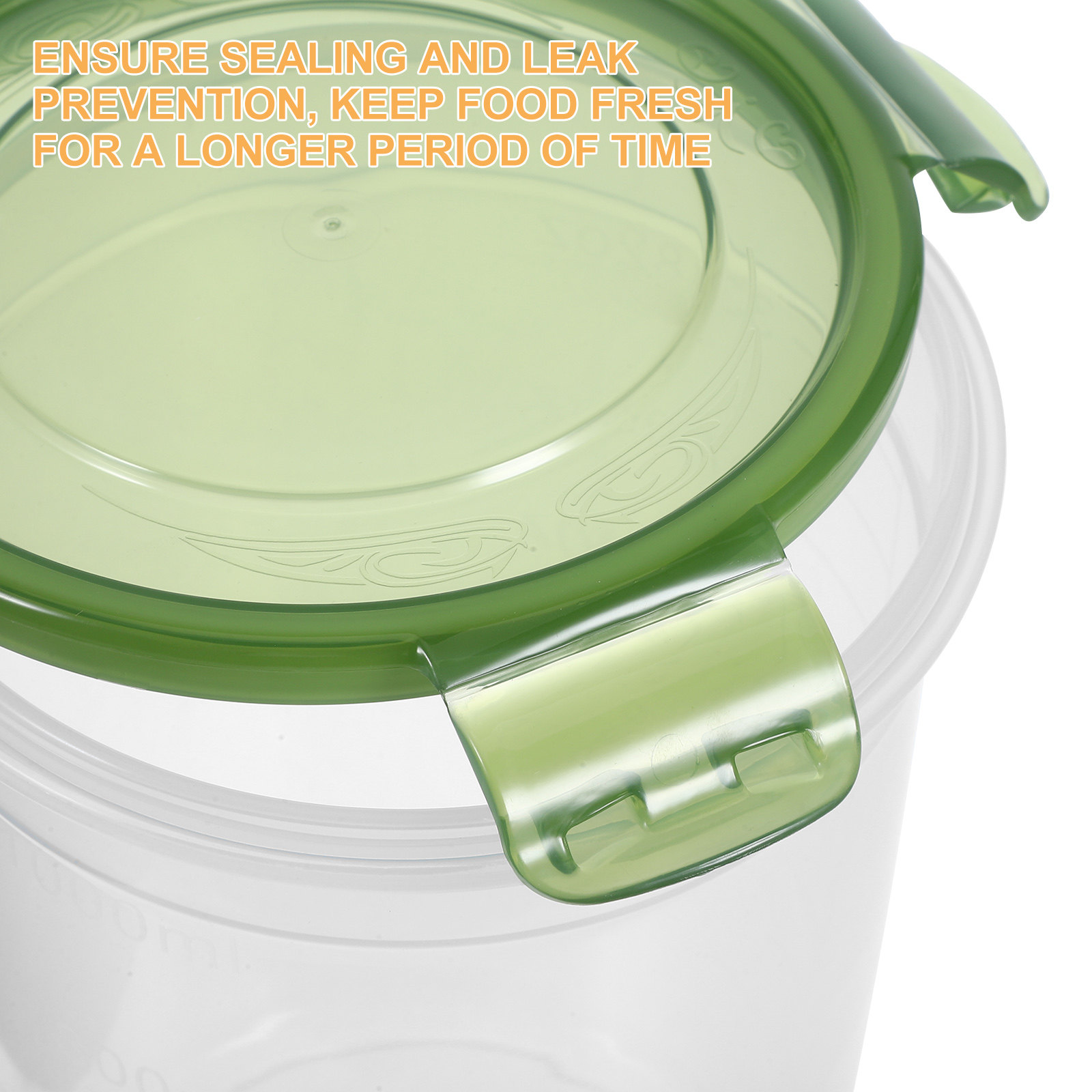 2Pcs Airtight Food Jar PP Plas - огляд і ціна Coffee Tea Sugar