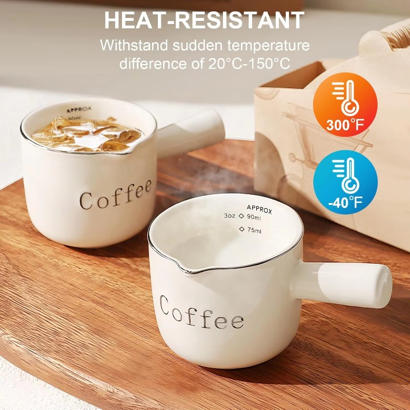 Mini Ceramic Coffee Cup with H - огляд і ціна Coffee Tea With Milk