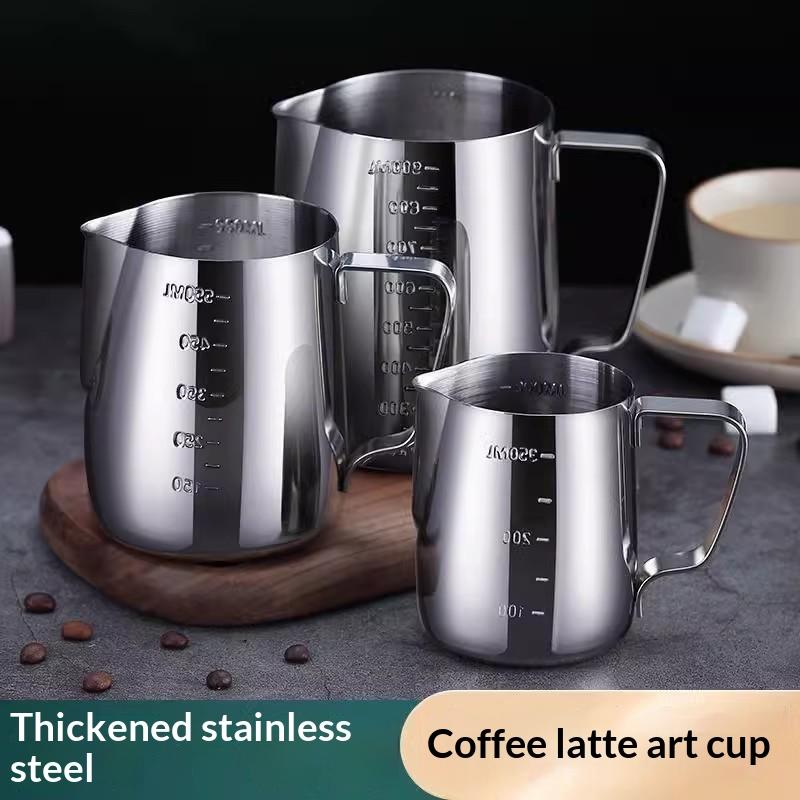 Stainless Steel Milk Frother J - огляд і ціна Barista Milk Jug