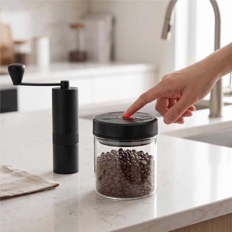 Automatic Vacuum Coffee Canist - огляд і ціна Coffee Tea & Jane