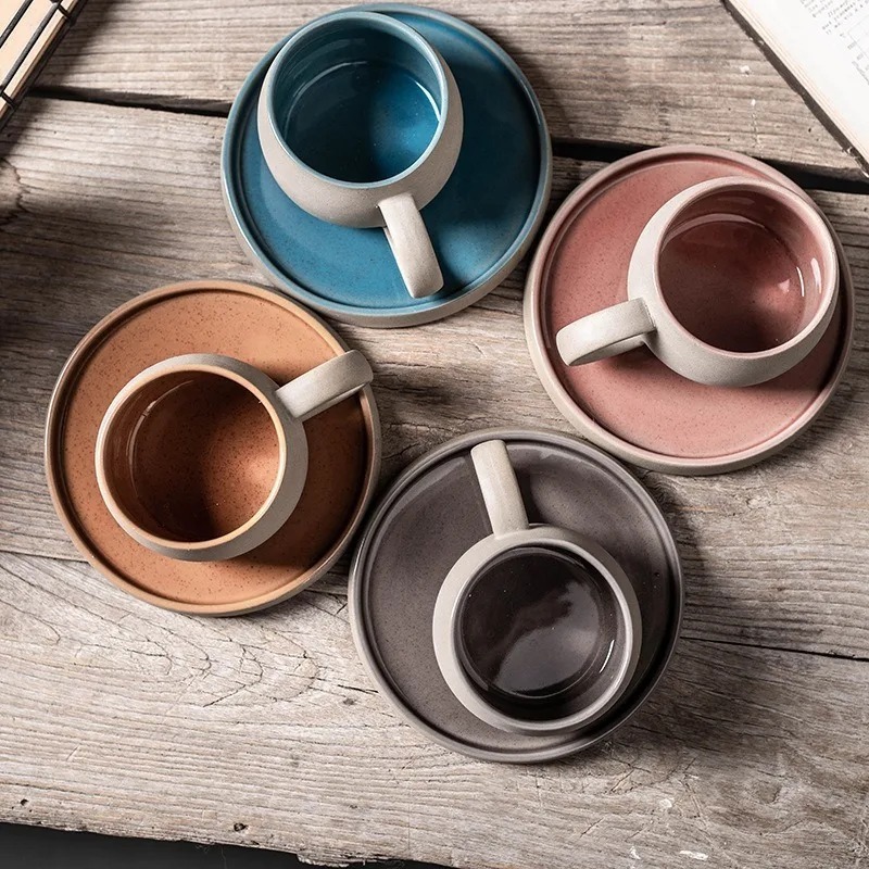 Ceramic Coffee Cup Set Japanes - огляд і ціна Coffee Tea And Sugar Set