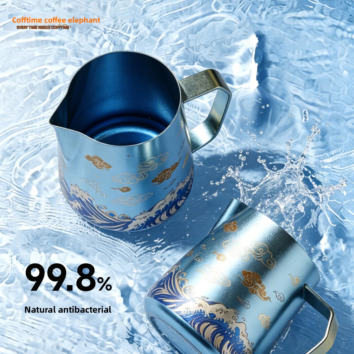 600ML Pure Titanium Milk Froth - огляд і ціна Barista Milk Jug