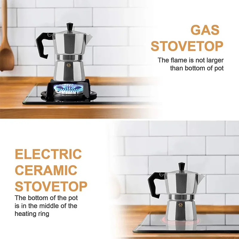 Moka Pot Italian Coffee Machin - огляд і ціна Moka Pot Stove