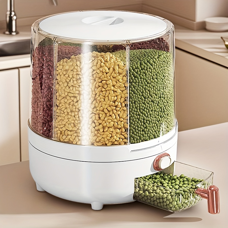 6‑Compartment 360° Rotating Ai - огляд і ціна Coffee Tea And Sugar Set